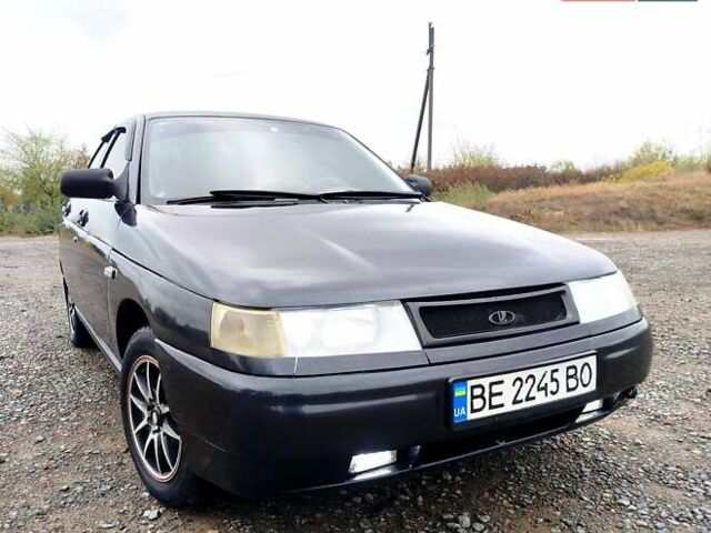 Чорний ВАЗ 2110, об'ємом двигуна 1.6 л та пробігом 209 тис. км за 2500 $, фото 9 на Automoto.ua