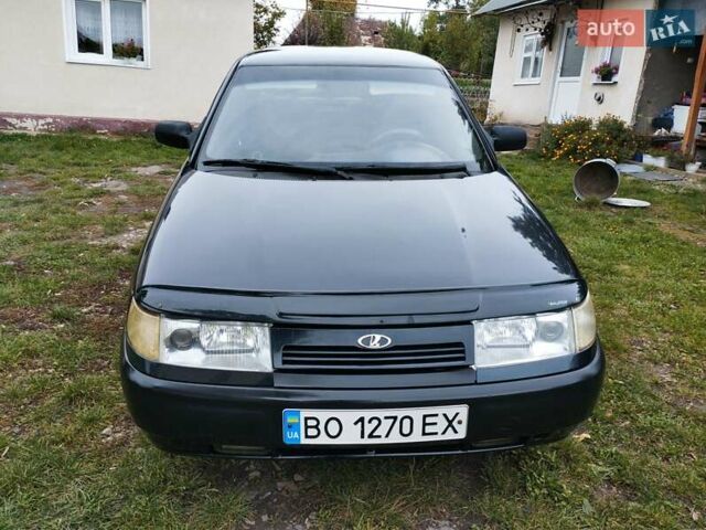 Чорний ВАЗ 2110, об'ємом двигуна 1.6 л та пробігом 208 тис. км за 2150 $, фото 24 на Automoto.ua