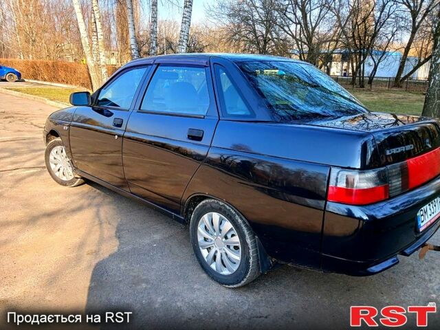 Черный ВАЗ 2110, объемом двигателя 1.6 л и пробегом 180 тыс. км за 2600 $, фото 2 на Automoto.ua