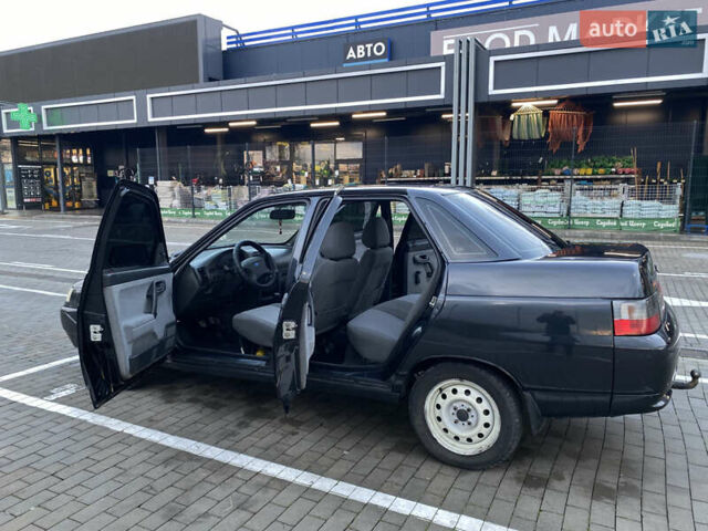 Черный ВАЗ 2110, объемом двигателя 1.6 л и пробегом 81 тыс. км за 3500 $, фото 13 на Automoto.ua