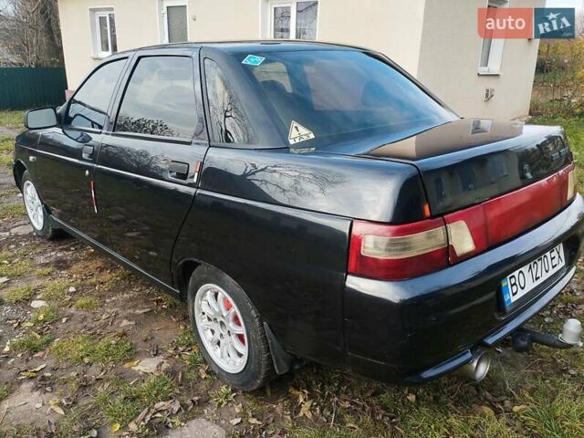 Чорний ВАЗ 2110, об'ємом двигуна 1.6 л та пробігом 208 тис. км за 2150 $, фото 22 на Automoto.ua