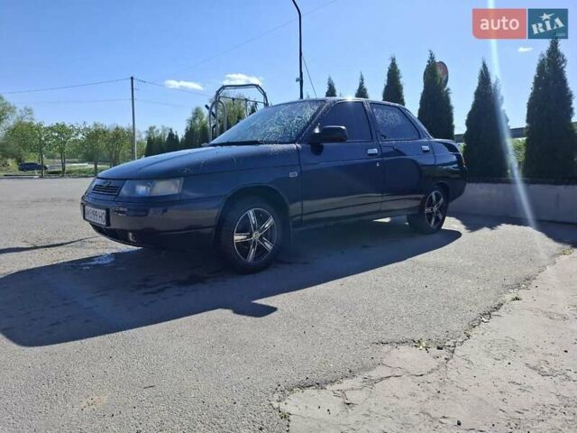 Черный ВАЗ 2110, объемом двигателя 1.6 л и пробегом 270 тыс. км за 2100 $, фото 1 на Automoto.ua