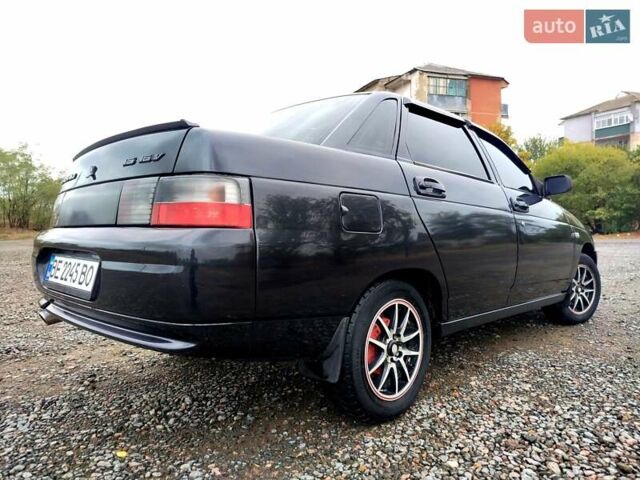 Чорний ВАЗ 2110, об'ємом двигуна 1.6 л та пробігом 209 тис. км за 2500 $, фото 14 на Automoto.ua