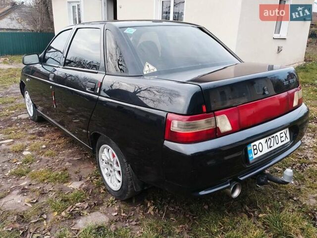 Чорний ВАЗ 2110, об'ємом двигуна 1.6 л та пробігом 208 тис. км за 2150 $, фото 7 на Automoto.ua