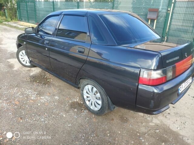 Черный ВАЗ 2110, объемом двигателя 1.6 л и пробегом 178 тыс. км за 1650 $, фото 1 на Automoto.ua