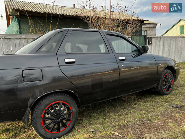 Черный ВАЗ 2110, объемом двигателя 1.6 л и пробегом 260 тыс. км за 2050 $, фото 3 на Automoto.ua
