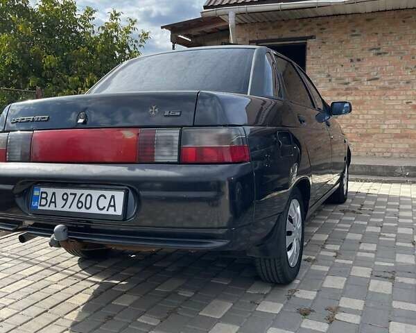 Черный ВАЗ 2110, объемом двигателя 1.6 л и пробегом 127 тыс. км за 2200 $, фото 13 на Automoto.ua