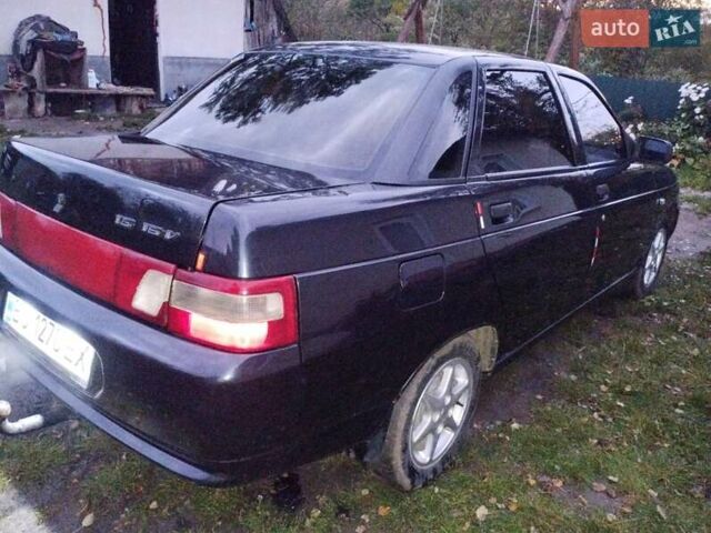 Чорний ВАЗ 2110, об'ємом двигуна 1.6 л та пробігом 208 тис. км за 1999 $, фото 9 на Automoto.ua