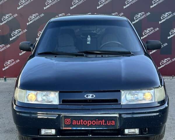 Черный ВАЗ 2110, объемом двигателя 1.6 л и пробегом 212 тыс. км за 2100 $, фото 1 на Automoto.ua
