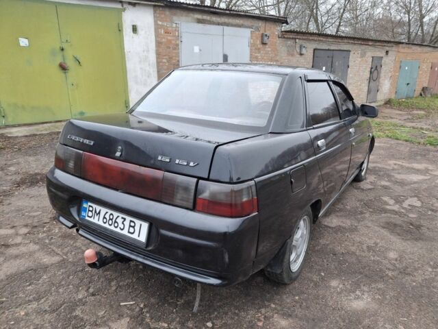 Черный ВАЗ 2110, объемом двигателя 1.6 л и пробегом 150 тыс. км за 2000 $, фото 7 на Automoto.ua