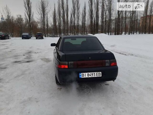 Чорний ВАЗ 2110, об'ємом двигуна 1.6 л та пробігом 167 тис. км за 3000 $, фото 2 на Automoto.ua