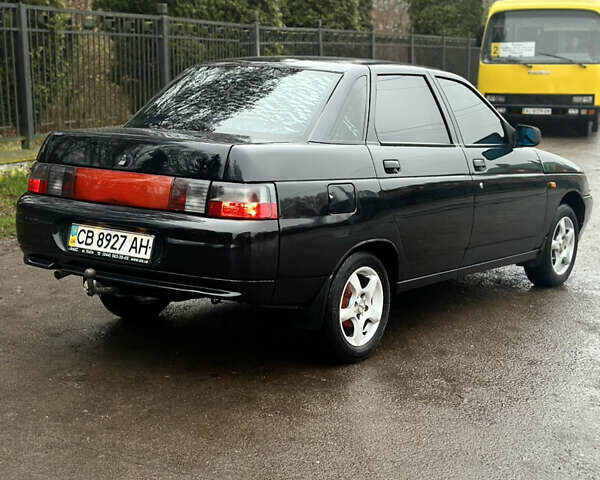 Чорний ВАЗ 2110, об'ємом двигуна 1.6 л та пробігом 166 тис. км за 1999 $, фото 3 на Automoto.ua