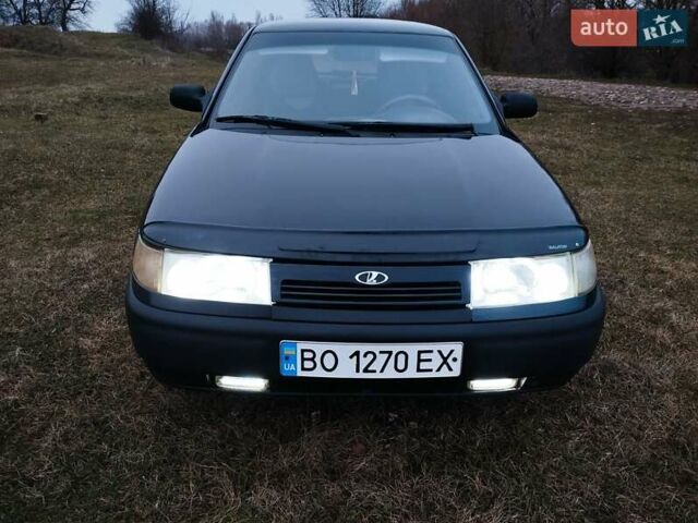 Чорний ВАЗ 2110, об'ємом двигуна 1.6 л та пробігом 209 тис. км за 1999 $, фото 1 на Automoto.ua