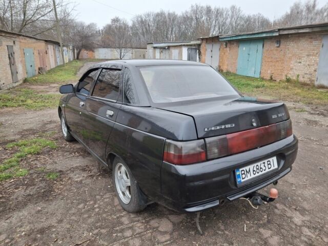 Черный ВАЗ 2110, объемом двигателя 1.6 л и пробегом 150 тыс. км за 2000 $, фото 6 на Automoto.ua