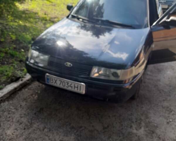 Черный ВАЗ 2110, объемом двигателя 1.6 л и пробегом 197 тыс. км за 2700 $, фото 1 на Automoto.ua
