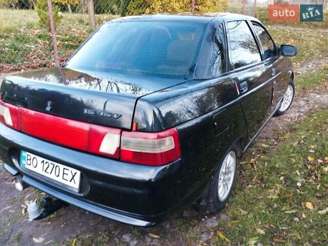 Чорний ВАЗ 2110, об'ємом двигуна 1.6 л та пробігом 209 тис. км за 2150 $, фото 10 на Automoto.ua