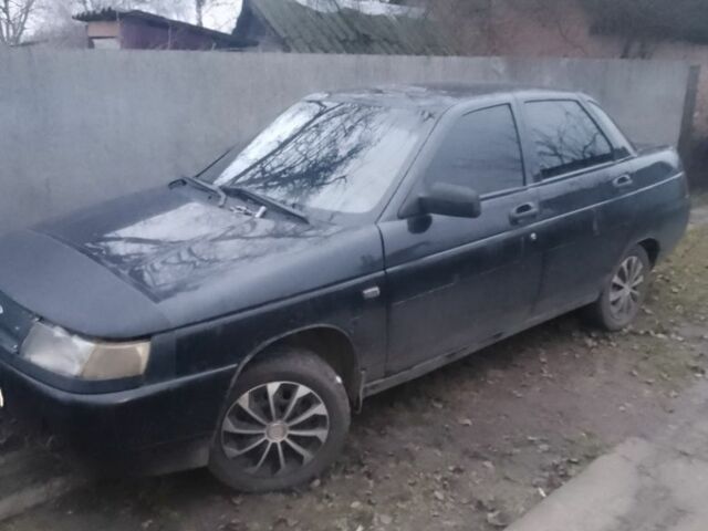 Черный ВАЗ 2110, объемом двигателя 1.6 л и пробегом 500 тыс. км за 593 $, фото 5 на Automoto.ua