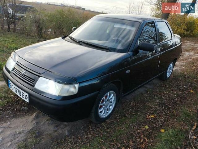 Черный ВАЗ 2110, объемом двигателя 1.6 л и пробегом 208 тыс. км за 2150 $, фото 2 на Automoto.ua