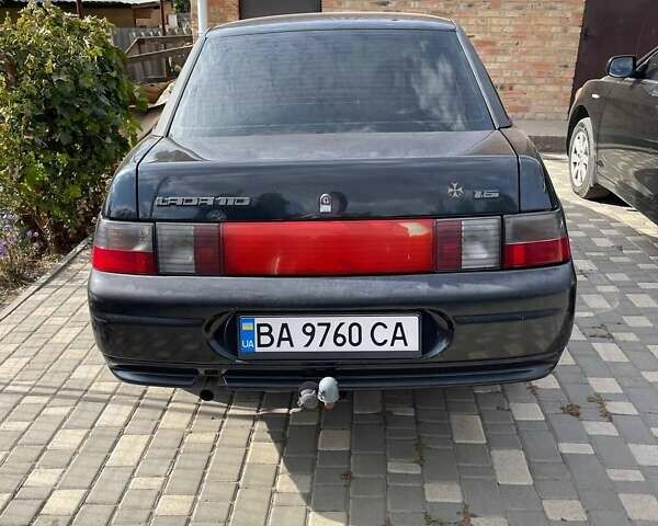 Черный ВАЗ 2110, объемом двигателя 1.6 л и пробегом 127 тыс. км за 2200 $, фото 9 на Automoto.ua