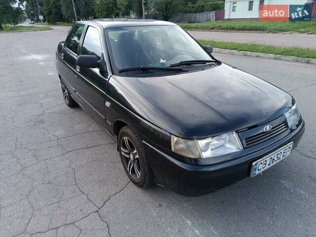 Черный ВАЗ 2110, объемом двигателя 1.6 л и пробегом 126 тыс. км за 3000 $, фото 3 на Automoto.ua