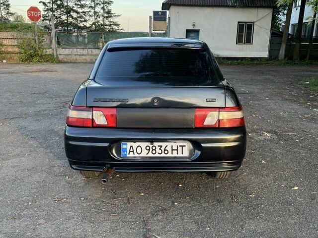 Чорний ВАЗ 2110, об'ємом двигуна 1.6 л та пробігом 163 тис. км за 2450 $, фото 11 на Automoto.ua