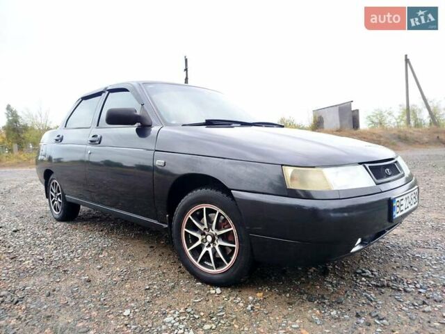 Чорний ВАЗ 2110, об'ємом двигуна 1.6 л та пробігом 209 тис. км за 2500 $, фото 6 на Automoto.ua