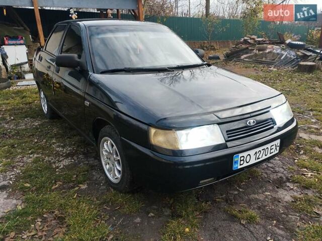 Чорний ВАЗ 2110, об'ємом двигуна 1.6 л та пробігом 208 тис. км за 2150 $, фото 3 на Automoto.ua