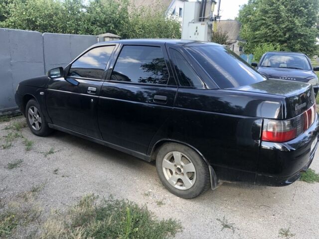Черный ВАЗ 2110, объемом двигателя 1.6 л и пробегом 160 тыс. км за 1650 $, фото 3 на Automoto.ua
