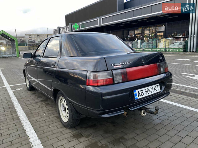 Черный ВАЗ 2110, объемом двигателя 1.6 л и пробегом 81 тыс. км за 3500 $, фото 1 на Automoto.ua
