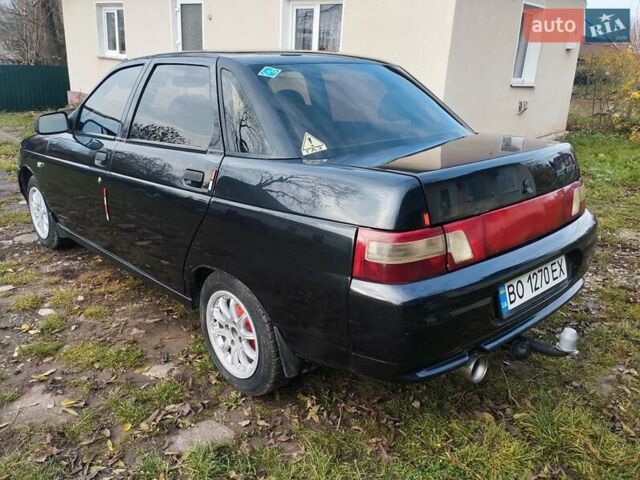 Чорний ВАЗ 2110, об'ємом двигуна 1.6 л та пробігом 208 тис. км за 2150 $, фото 5 на Automoto.ua
