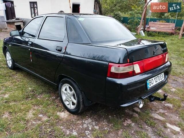 Чорний ВАЗ 2110, об'ємом двигуна 1.6 л та пробігом 208 тис. км за 1999 $, фото 24 на Automoto.ua