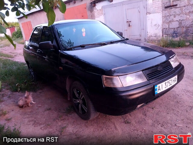 Черный ВАЗ 2110, объемом двигателя 1.6 л и пробегом 300 тыс. км за 1650 $, фото 1 на Automoto.ua