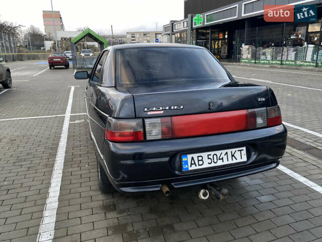 Черный ВАЗ 2110, объемом двигателя 1.6 л и пробегом 81 тыс. км за 3500 $, фото 5 на Automoto.ua
