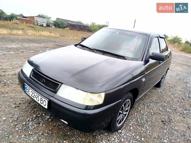 Чорний ВАЗ 2110, об'ємом двигуна 1.6 л та пробігом 209 тис. км за 2500 $, фото 23 на Automoto.ua
