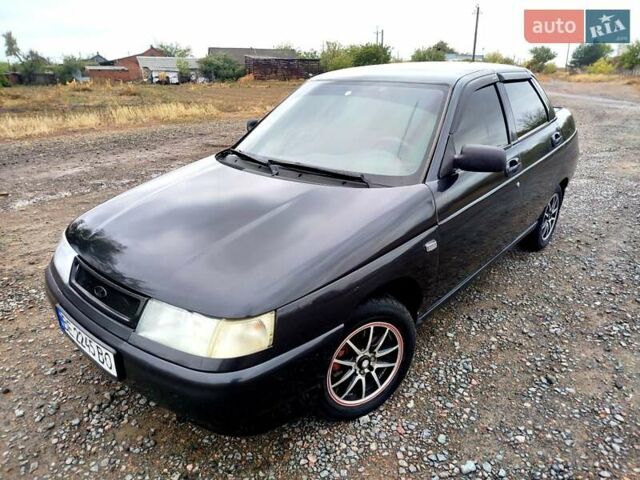Чорний ВАЗ 2110, об'ємом двигуна 1.6 л та пробігом 209 тис. км за 2500 $, фото 16 на Automoto.ua