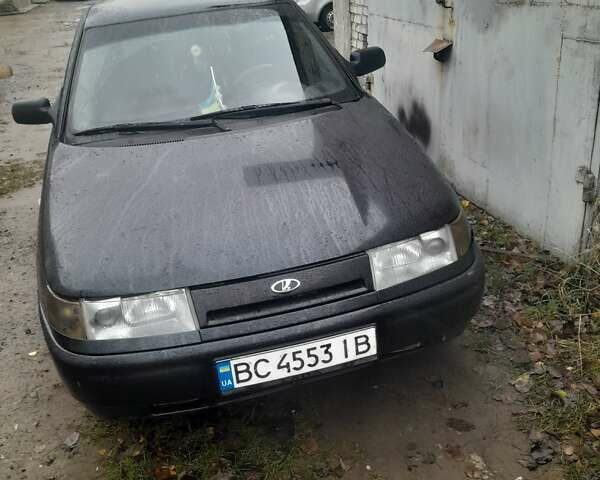 Черный ВАЗ 2110, объемом двигателя 1.6 л и пробегом 170 тыс. км за 1600 $, фото 4 на Automoto.ua