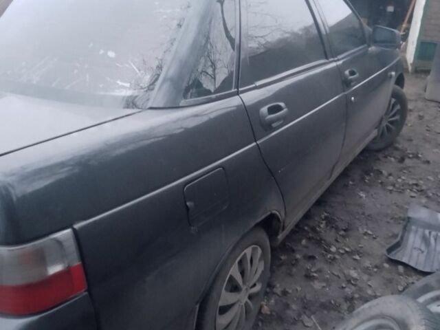 Черный ВАЗ 2110, объемом двигателя 1.6 л и пробегом 500 тыс. км за 593 $, фото 1 на Automoto.ua