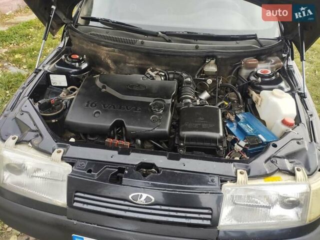 Чорний ВАЗ 2110, об'ємом двигуна 1.6 л та пробігом 208 тис. км за 2150 $, фото 14 на Automoto.ua