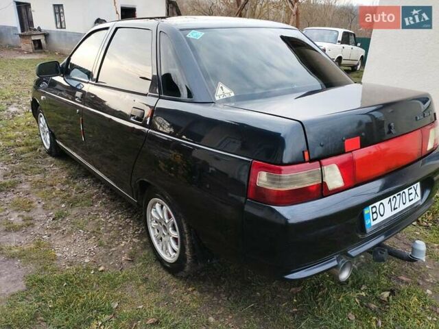 Чорний ВАЗ 2110, об'ємом двигуна 1.6 л та пробігом 209 тис. км за 2150 $, фото 5 на Automoto.ua
