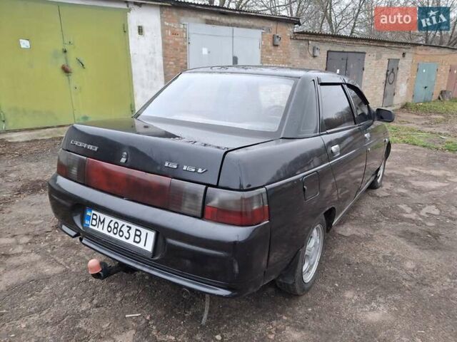 Черный ВАЗ 2110, объемом двигателя 1.6 л и пробегом 149 тыс. км за 2000 $, фото 8 на Automoto.ua