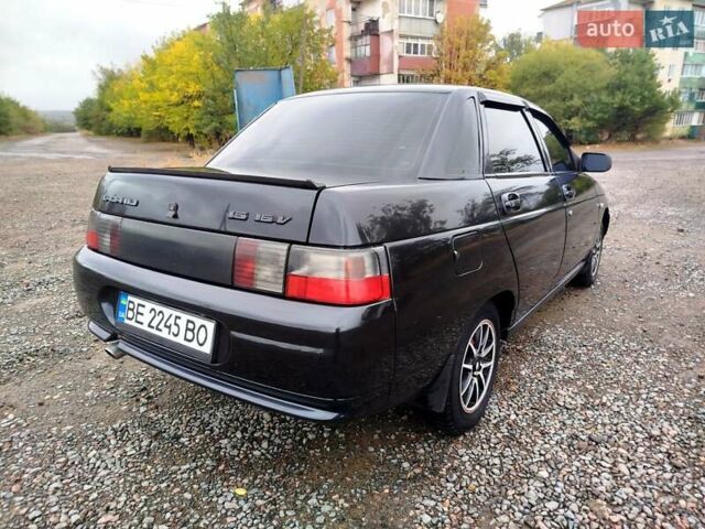 Чорний ВАЗ 2110, об'ємом двигуна 1.6 л та пробігом 209 тис. км за 2500 $, фото 3 на Automoto.ua