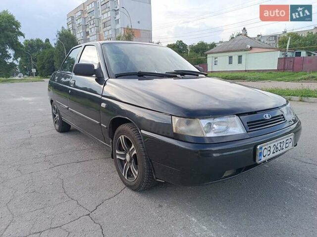 Черный ВАЗ 2110, объемом двигателя 1.6 л и пробегом 126 тыс. км за 3000 $, фото 4 на Automoto.ua