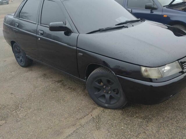 Черный ВАЗ 2110, объемом двигателя 1.6 л и пробегом 215 тыс. км за 2500 $, фото 1 на Automoto.ua