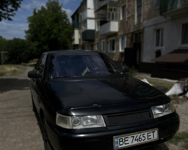 Черный ВАЗ 2110, объемом двигателя 1.6 л и пробегом 179 тыс. км за 2000 $, фото 1 на Automoto.ua