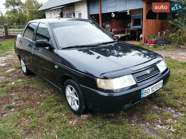 Чорний ВАЗ 2110, об'ємом двигуна 1.6 л та пробігом 208 тис. км за 2150 $, фото 18 на Automoto.ua