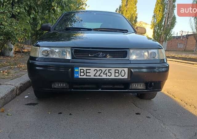 Чорний ВАЗ 2110, об'ємом двигуна 1.6 л та пробігом 209 тис. км за 2000 $, фото 3 на Automoto.ua
