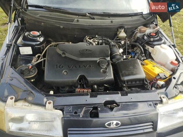 Чорний ВАЗ 2110, об'ємом двигуна 1.6 л та пробігом 208 тис. км за 2150 $, фото 14 на Automoto.ua