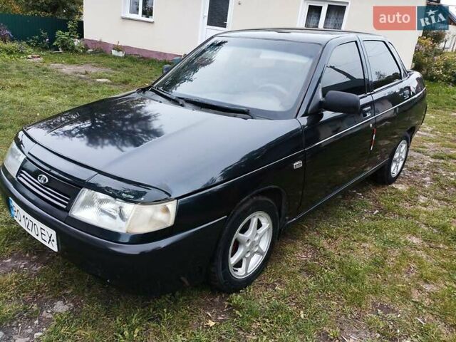 Чорний ВАЗ 2110, об'ємом двигуна 1.6 л та пробігом 208 тис. км за 2150 $, фото 26 на Automoto.ua