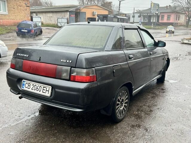 Чорний ВАЗ 2110, об'ємом двигуна 1.6 л та пробігом 190 тис. км за 1700 $, фото 1 на Automoto.ua