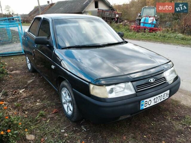 Чорний ВАЗ 2110, об'ємом двигуна 1.6 л та пробігом 208 тис. км за 2150 $, фото 4 на Automoto.ua